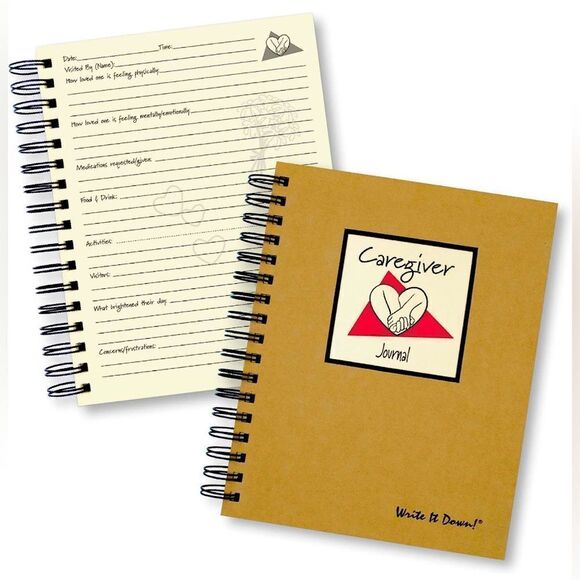 CAREGIVER JOURNAL BY JOURNALS UNLIMITED **BRAND NEW** - Picture 1 of 3